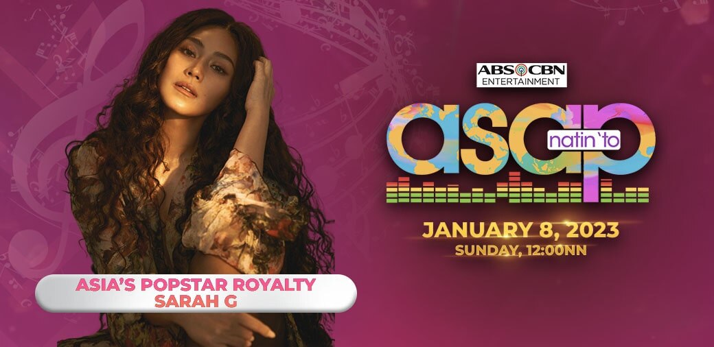 Catch Sarah G and more fresh treats live this Sunday on 'ASAP Natin 'To'