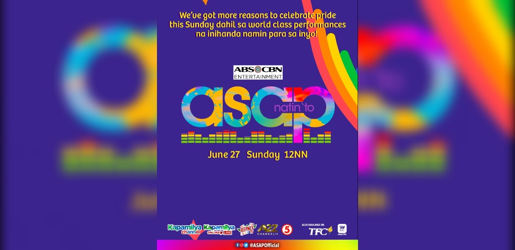 'ASAP Natin 'To' celebrates Pride Month with colorful performances