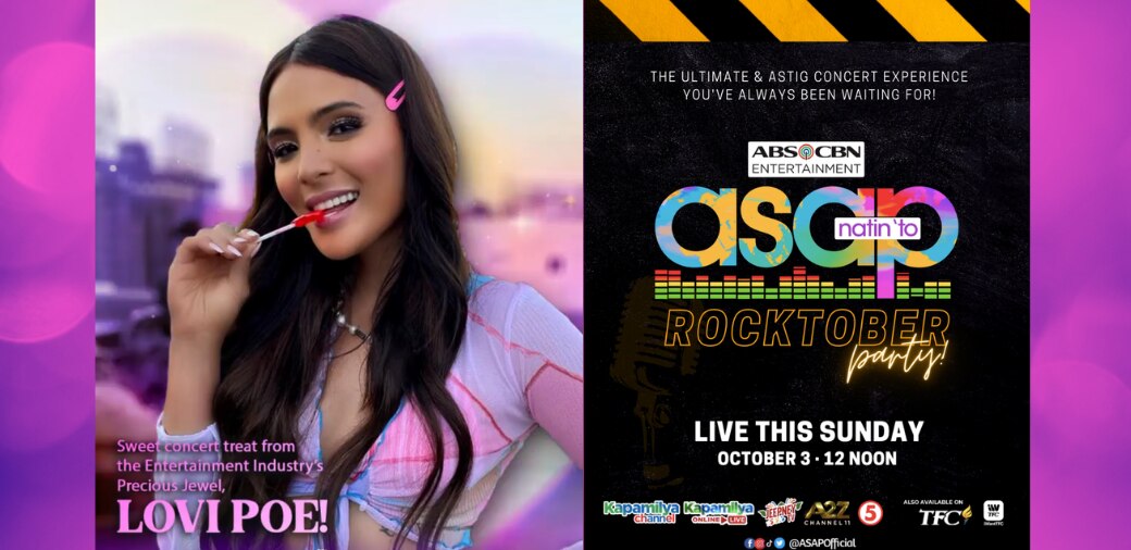 Lovi's new single, featured this Sunday on 'ASAP Natin 'To' live
