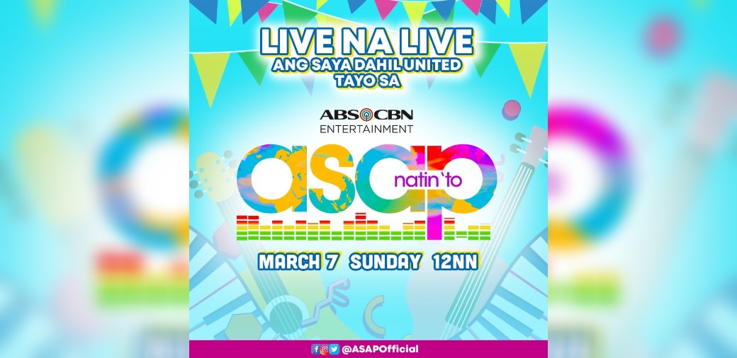Biggest performers unite for a Pinoy pop hits celebration on 'ASAP Natin 'To'