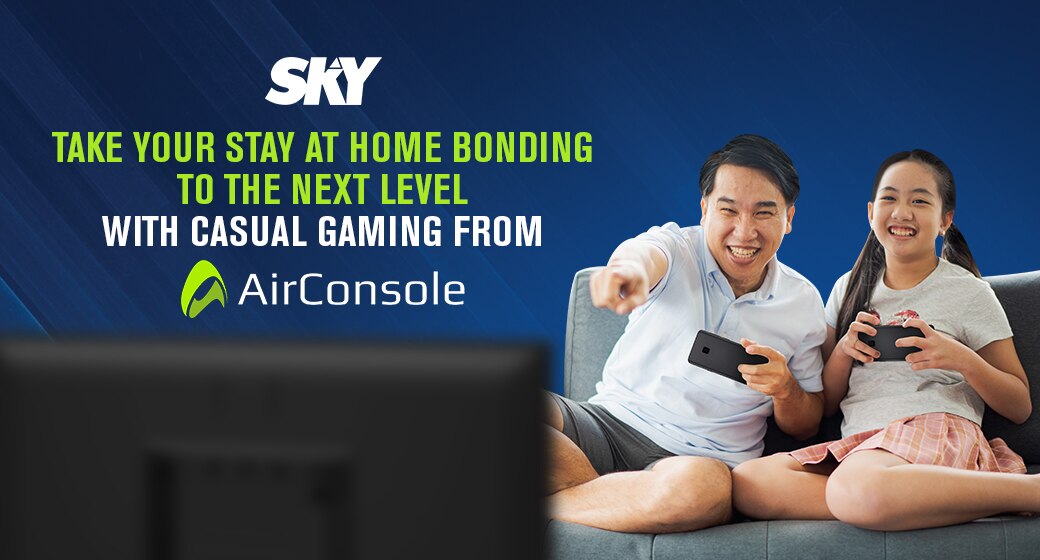 Level-up stay-at-home family bonding with casual gaming from AirConsole