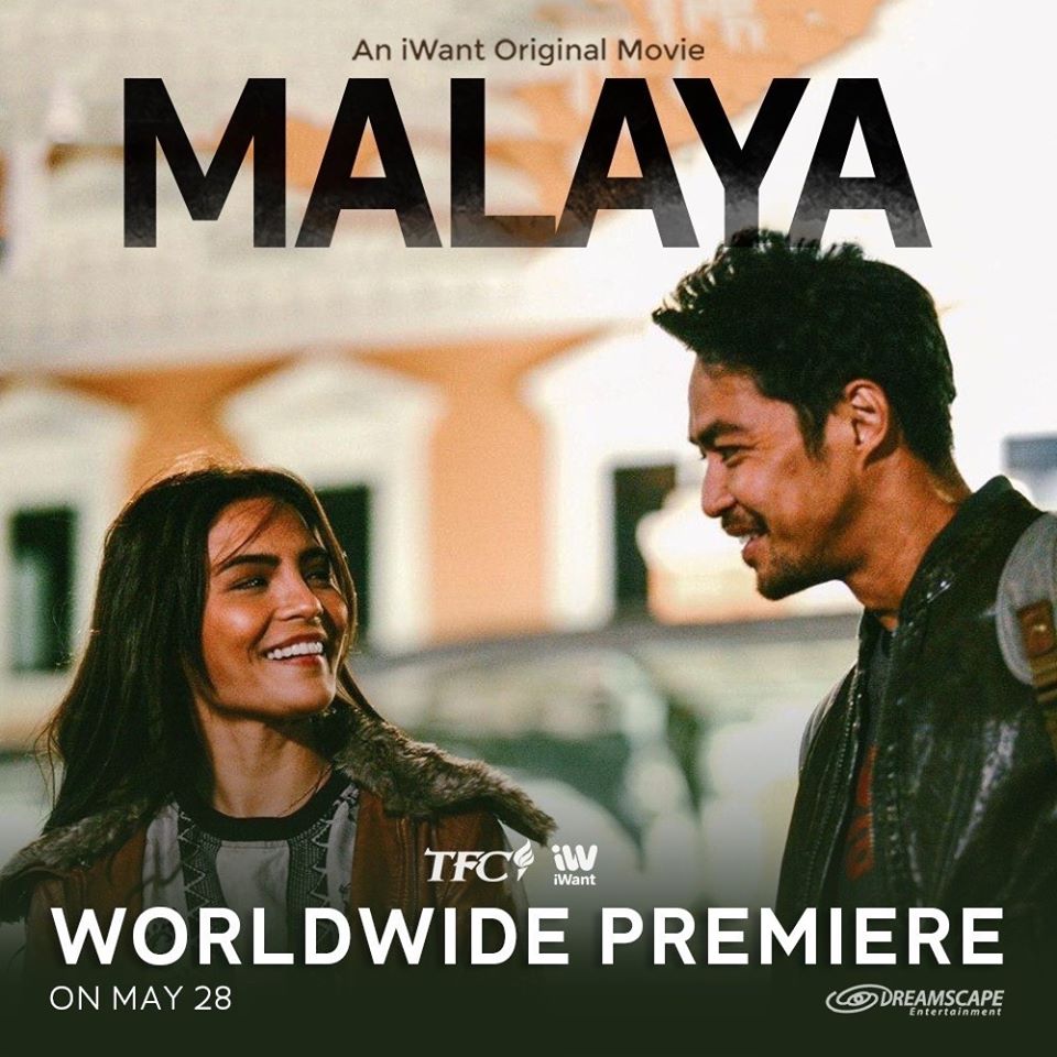 Malaya premieres worldwide simultaneously on streaming services iWant and TFC tv this Thursday (May 28), 12MN Manila time