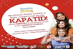 "Magandang Buhay" reaches more families, debuts on TV5 this Monday