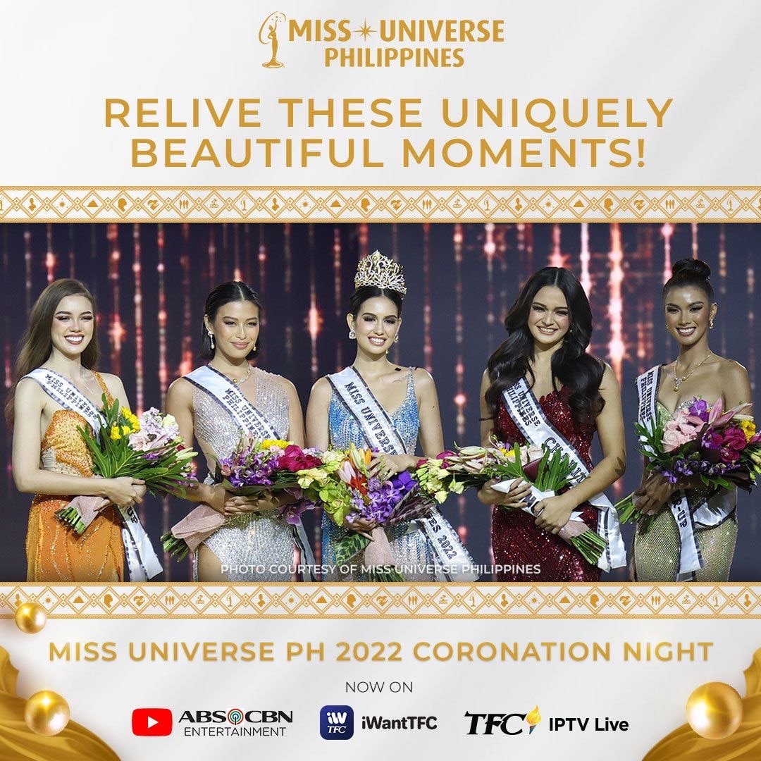 Miss Universe Philippines 2022 Celeste Cortesi's coronation night sets new live viewership record on YouTube