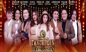 Eight singers fight for their dreams in 5th "Tawag ng Tanghalan" finals on "It's Showtime"