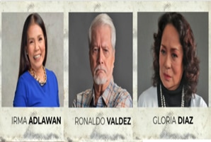Ronaldo Valdez, Irma Adlawan, and Gloria Diaz join "2 Good 2 Be True"