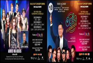 OPM legends Aegis and Ogie Alcasid  headline musical offerings on KTX.PH this December