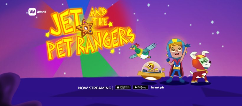 iWant launches original Filipino animated series “Jet and the Pet Rangers”