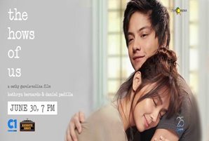 KathNiel's “The Hows of Us” airs for the first time on Cinema One