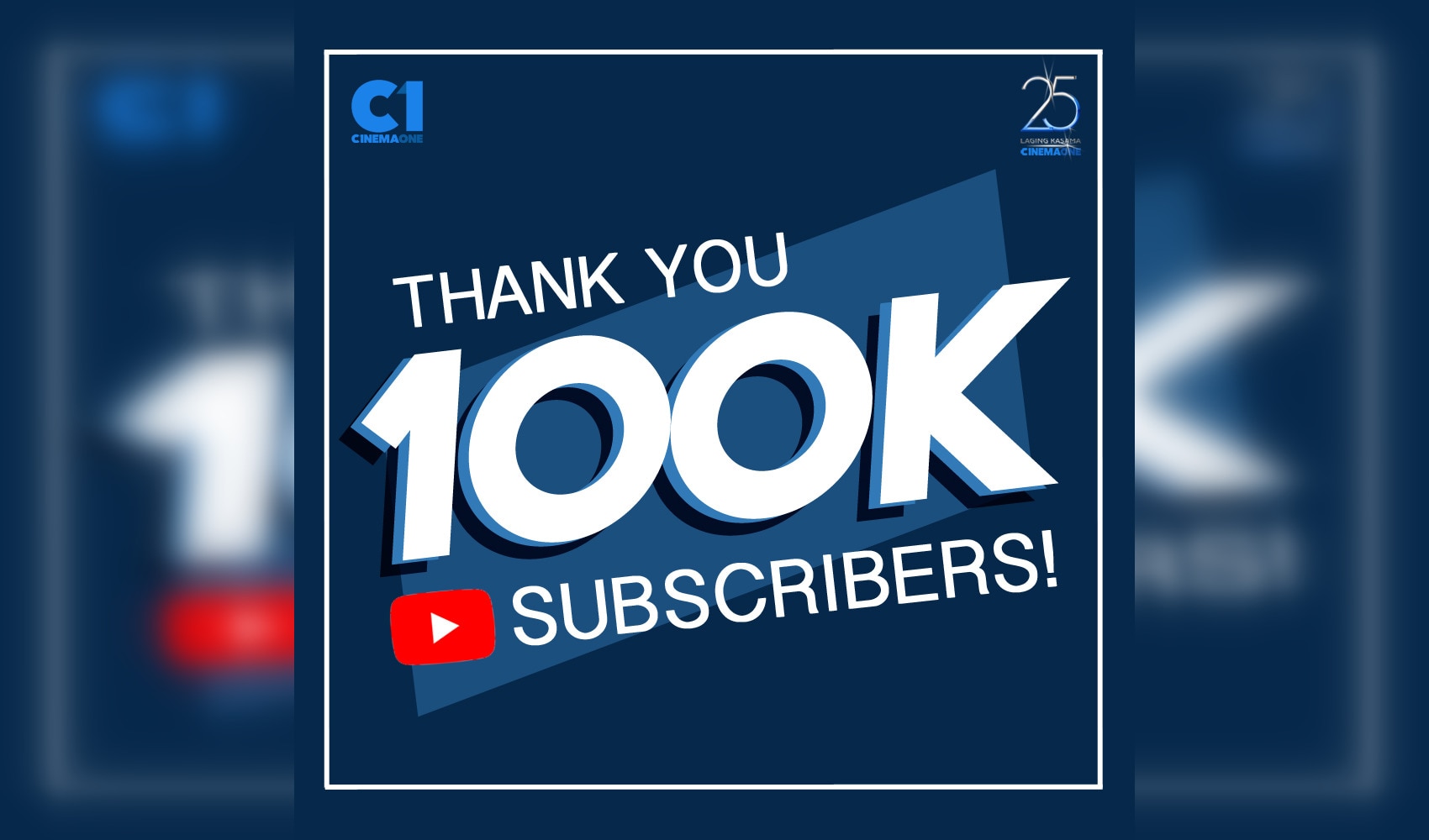 Cinema One's YouTube channel reaches 100K subscribers