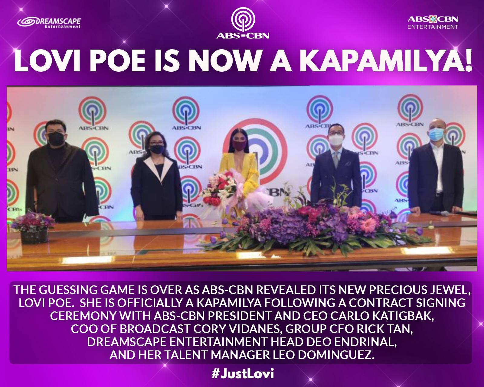 Artcard Lovi Poe now a Kapamilya, signs with ABS CBN 2