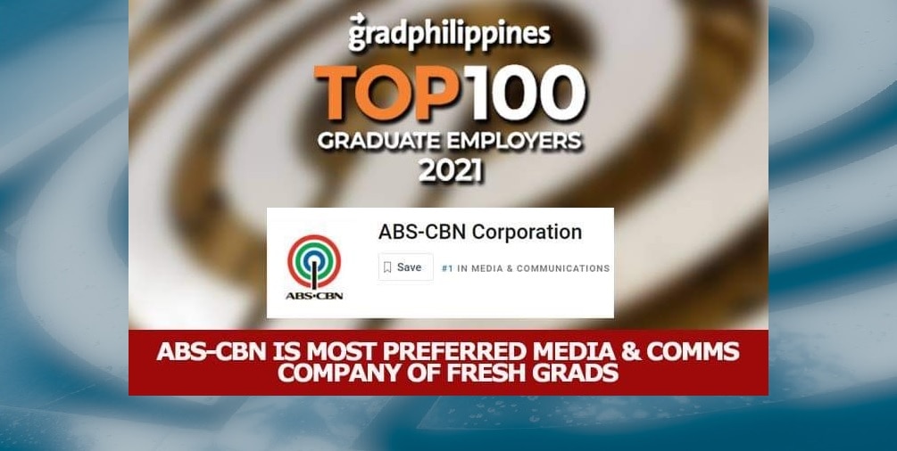 ABS-CBN is most preferred media & communications company among fresh grads