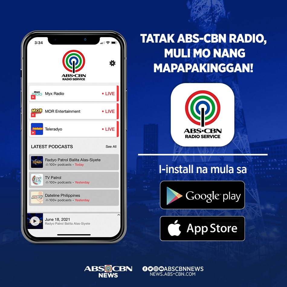 Handog ng ABS CBN Radio Service App ang tatak ABS CBN na radio experience
