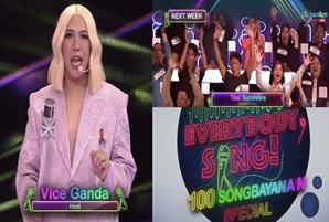 Vice Ganda plays with 100 Taal survivors in “Everybody, Sing!” season finale