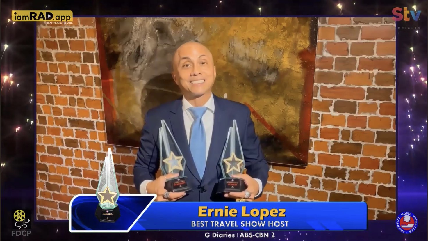 Ernie Lopez   Best Travel Show Host, G Diaries