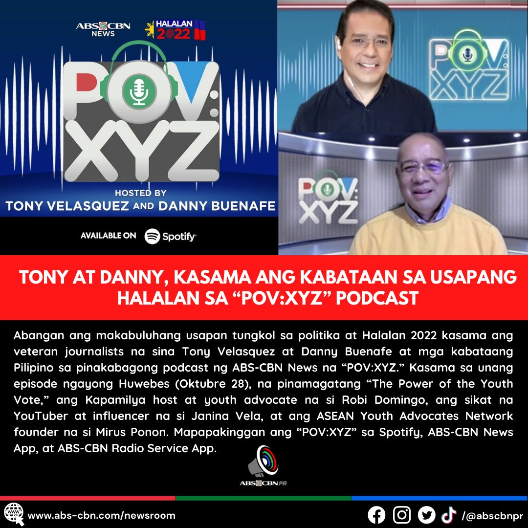 Artcard   Filipino   Abangan sina Tony at Danny sa POV XYZ