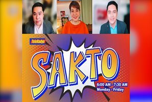 Jeff, Johnson, and Amy celebrate their first year together in “Sakto” on TeleRadyo