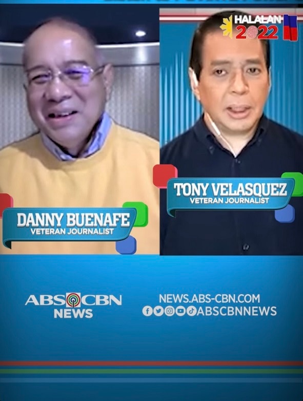 Danny B and Tony V host ABS CBN News' newest podcast