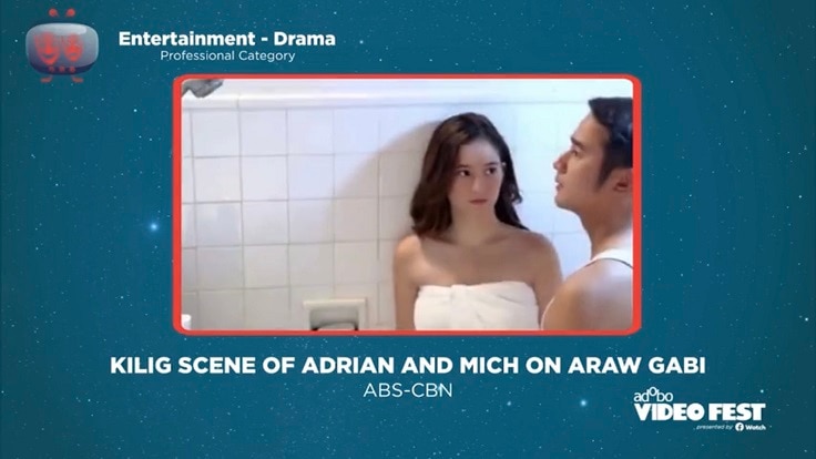 Kapamilya Throwback Kilig Scene of Adrian and Mich Araw Gabi   Best Entertainment Drama