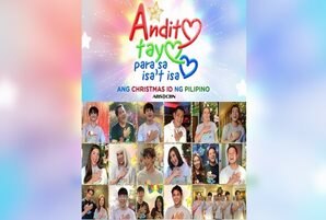 ABS-CBN dedicates new Christmas theme "Andito Tayo Para Sa Isa't Isa" to Filipinos