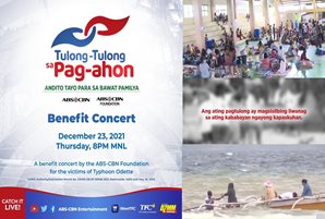 ABS-CBN holds benefit concert to kick-off online fund drive for typhoon Odette victims