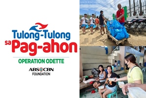 Typhoon Odette victims feel the love from ABS-CBN Foundation