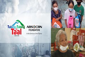 Evacuees receive aid from ABS-CBN Foundation as Taal continues to rumble