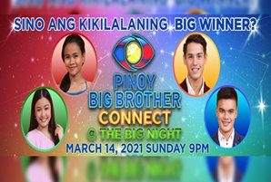 Who will be named as "PBB Connect" Big Winner on Sunday?