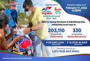 ABS-CBN Foundation's Operation Odette serves over 200,000 families; to deliver house repair kits