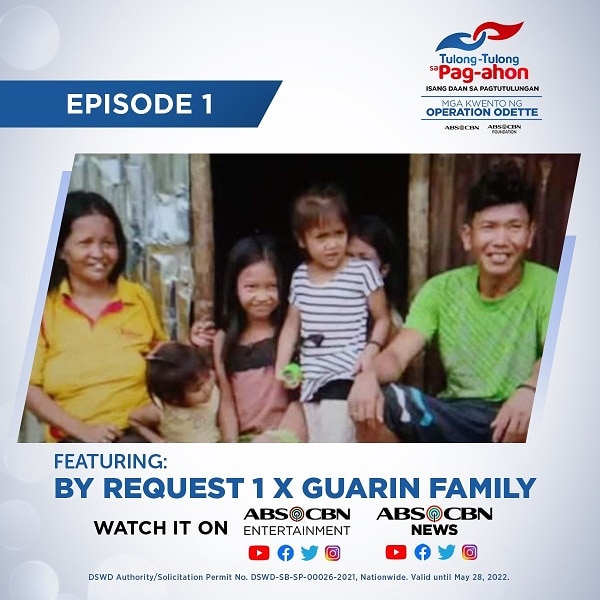 Tampok ang Guarin family sa  Episode 1