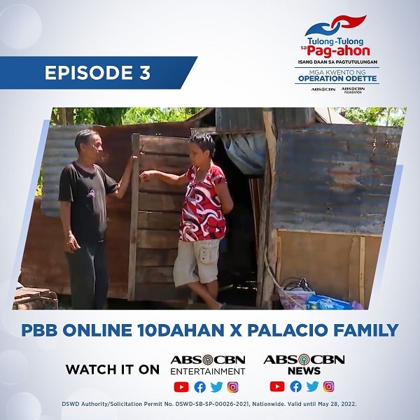 Tampok ang Palacio family sa  Episode 3