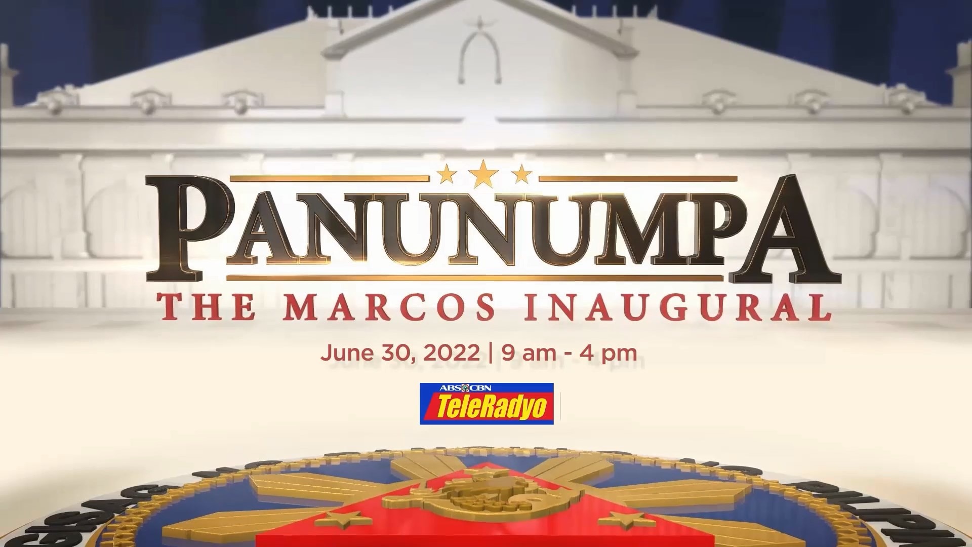 Panunumpa The Marcos Inaugural on TeleRadyo