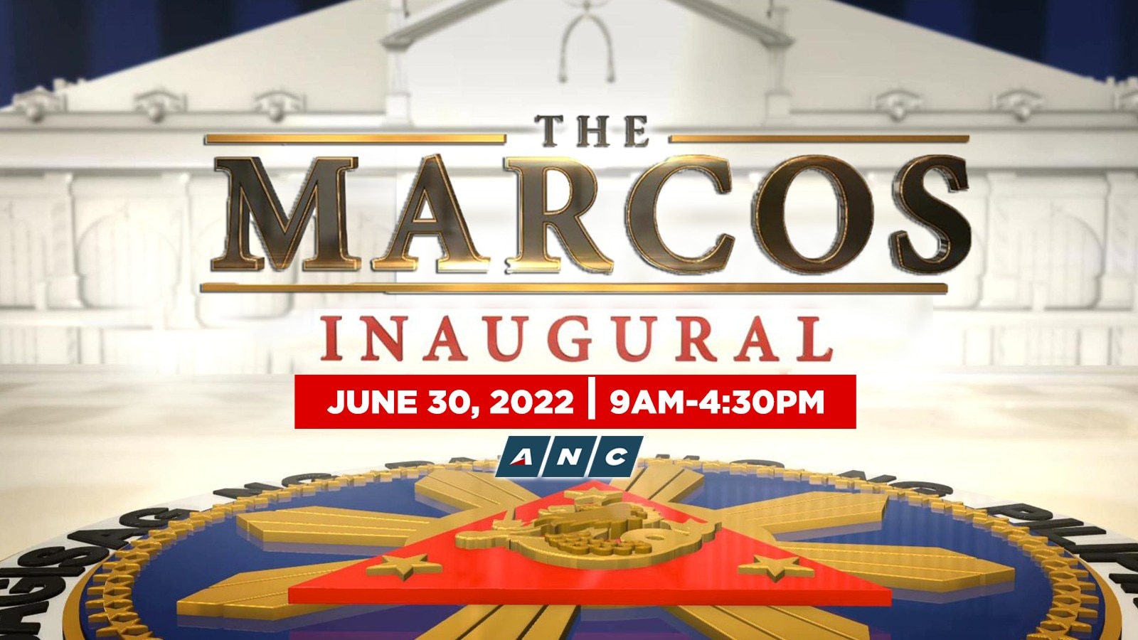 Watch The Marcos Inaugural coverage on ANC