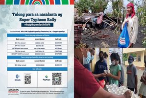 Sagip Kapamilya treks to the provinces to help Typhoon Rolly survivors