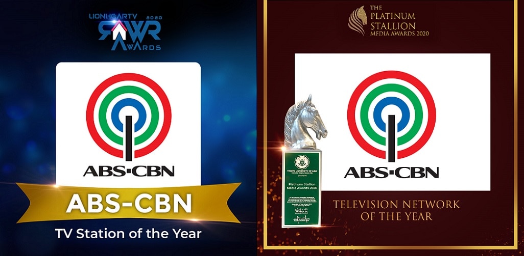 ABS-CBN, hailed as Best TV Station in Platinum Stallion and Rawr Awards