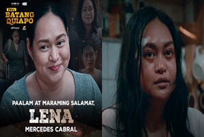 Mercedes' trending character 'Lena' exits "FPJ's Batang Quiapo"