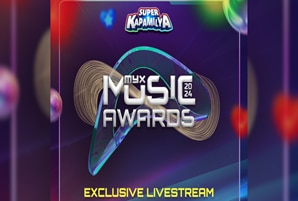 MYX Music Awards 2024 to stream on ABS-CBN YouTube