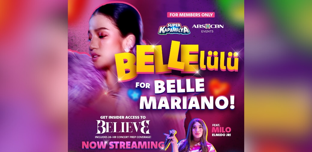 Exclusive access to Belle's concert preps available on ABS-CBN YouTube