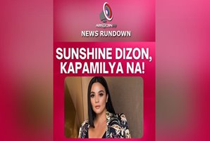 ABS-CBN PR News Rundown: Sunshine Dizon, Kapamilya na! Kasama sa "Marry You, Marry Me"