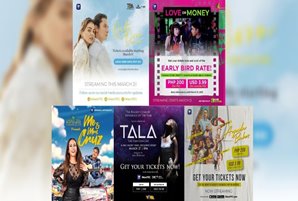 iWantTFC presents Ina's movie, Sarah G's film concert, and Janine-JC film "Dito at Doon"