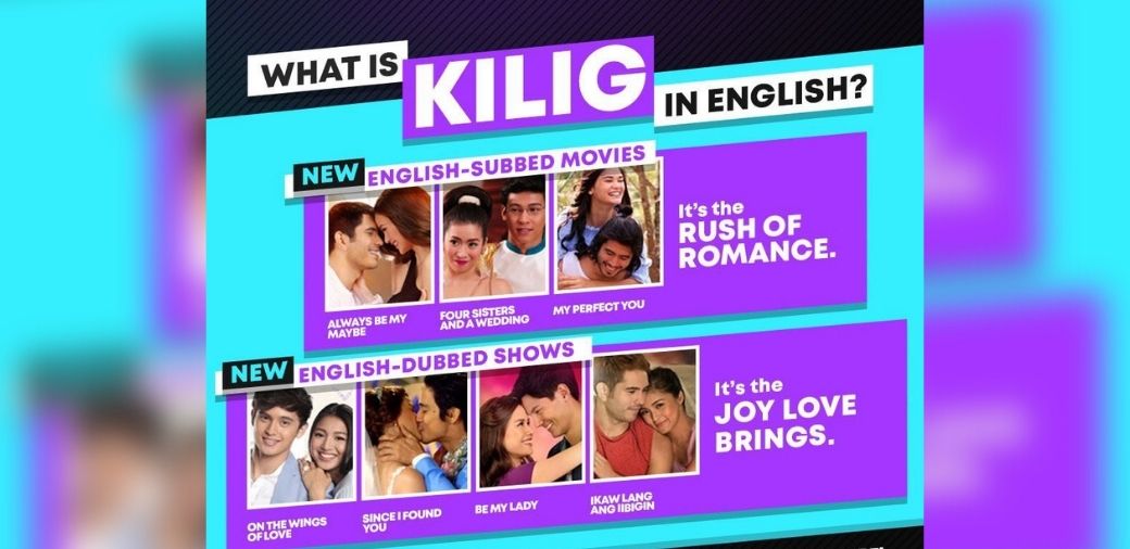 JaDine's "On the Wings of Love," 3 more romance-drama series now English-dubbed on YouTube