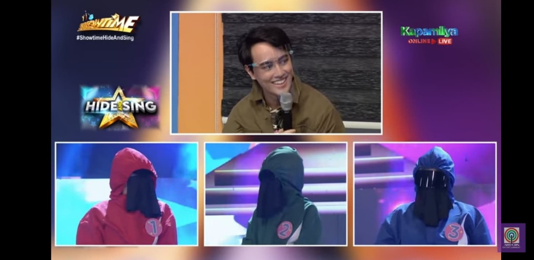 Stars and viewers play detective in "It's Showtime's" new celebrity guessing game "Hide and Sing"