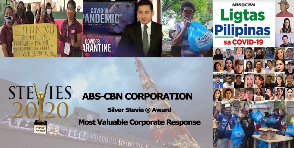 ABS-CBN’s COVID-19 response wins a Stevie® at the 2020 International Business Awards®