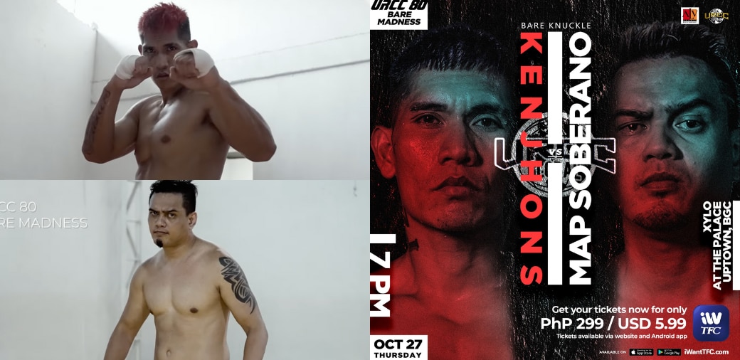 First bare knuckle fight in PH "URCC 80: Bare Madness" streams on iWantTFC