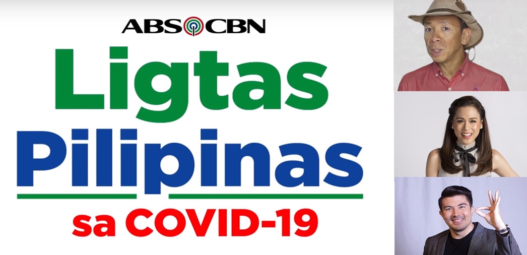 ABS-CBN's "Ligtas Pilipinas" campaign helps educate Filipinos on COVID-19