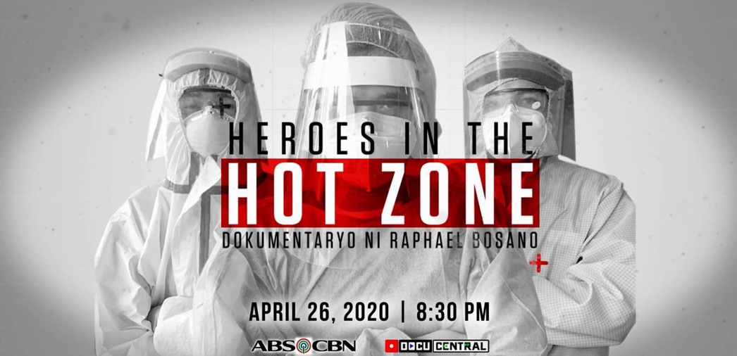 ABS-CBN DocuCentral puts spotlight on COVID-19 frontliners in "Heroes in the Hot Zone"