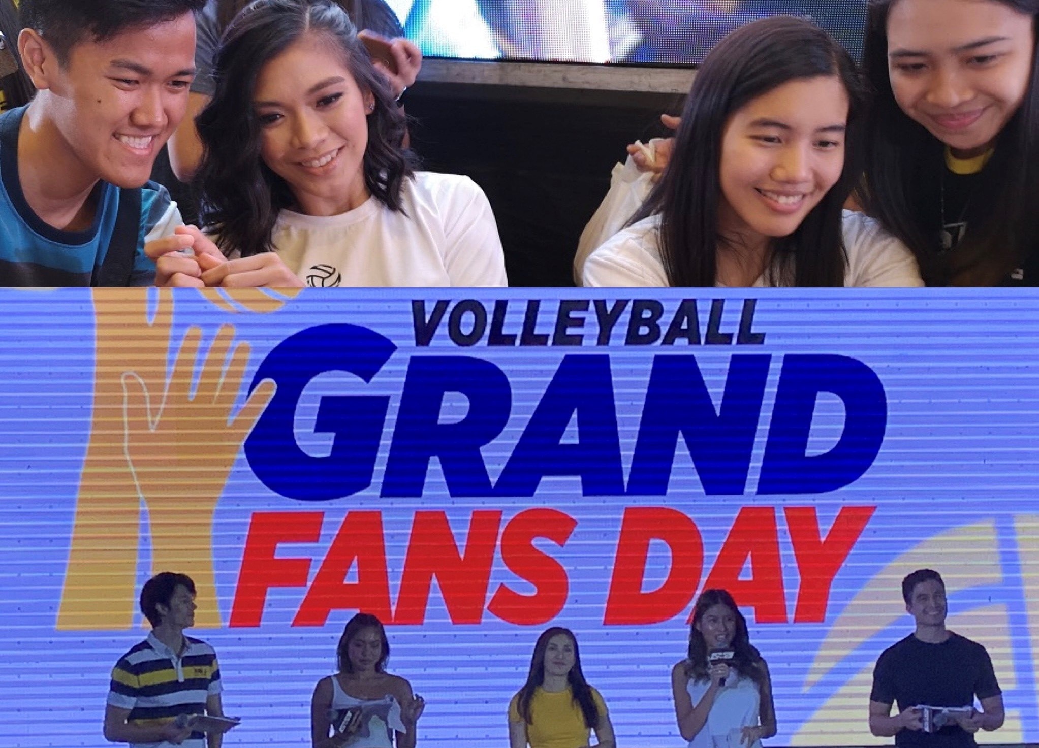 Top volleyball stars light up S+A Volleyball Grand Fans Day