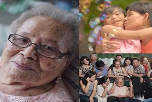 Centenarian Kapamilya fan gets a surprise visit from favorite stars