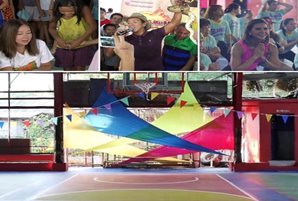 “Rated K,” “Matanglawin,” and “Sports U” surprise Pateros kids with basketball court makeover