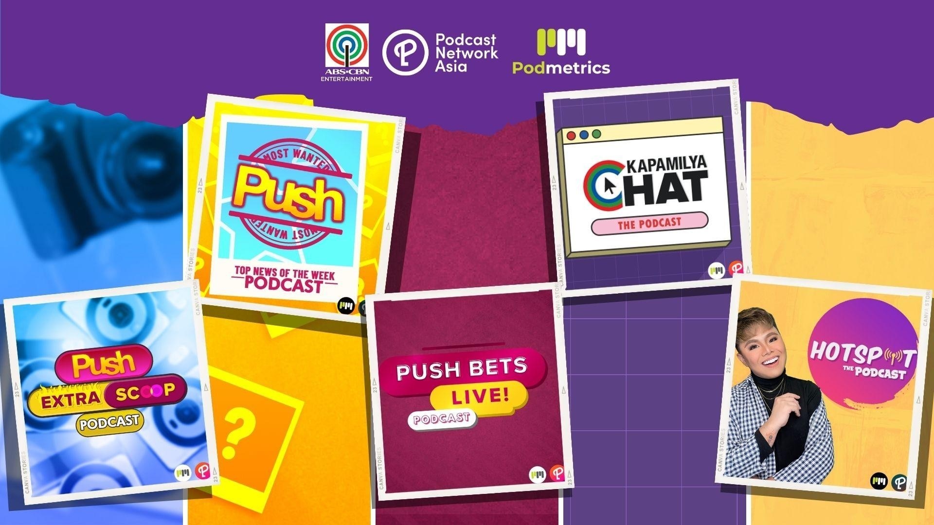 ABS-CBN Entertainment and Podcast Network Asia launch 5 new podcasts